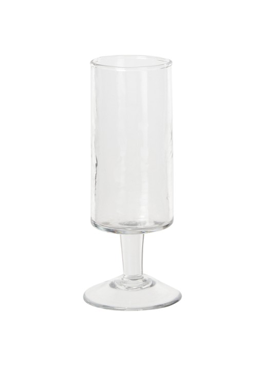 Urban Nature Culture Hammered champagneglas 20 cl - voorkant 2 transparant