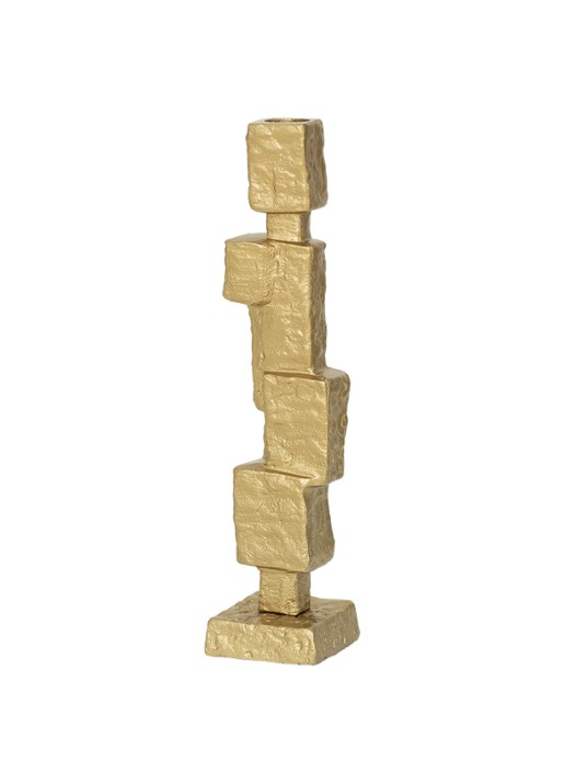Urban Nature Culture Mona kandelaar 28 cm - achterkant 2 goud