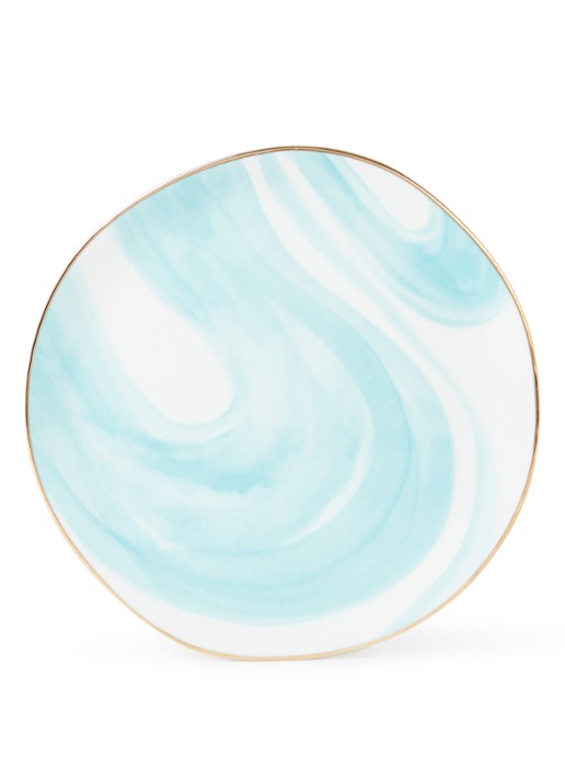 Urban Nature Culture Ontbijtbord 17 cm - voorkant turquoise