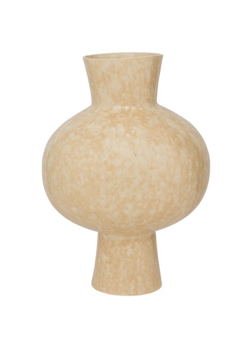 Urban Nature Culture Ren vaas 42 cm - achterkant khaki