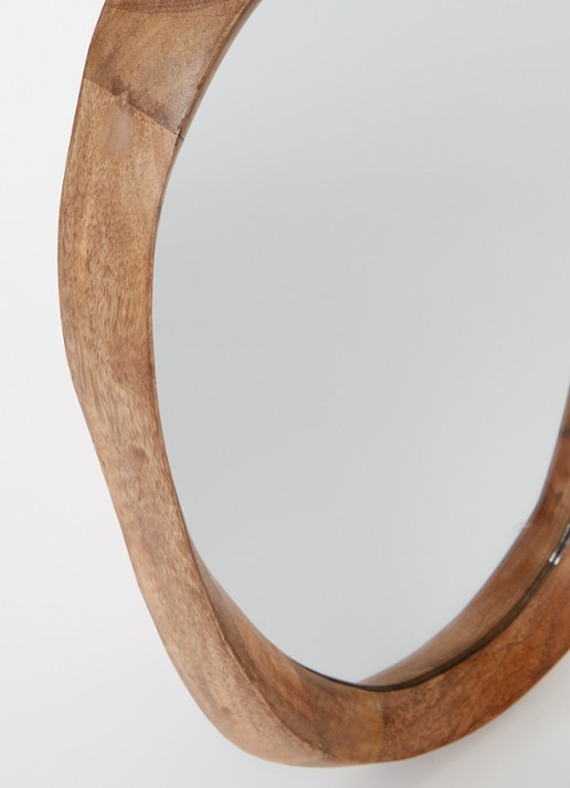 Urban Nature Culture Shizu S wandspiegel 41 cm x 31 cm  - detail 3 bruin