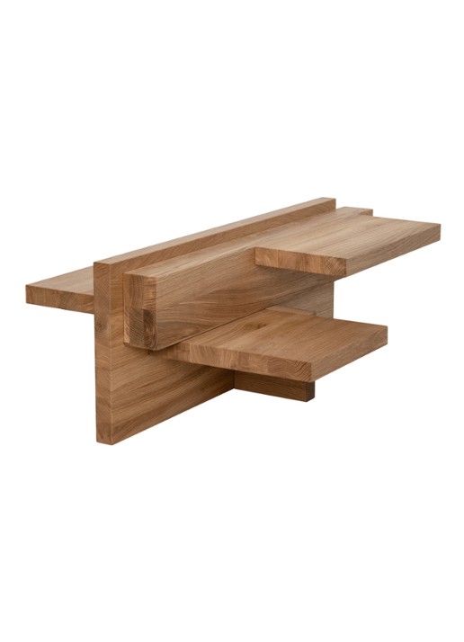 Urban Nature Culture Sienna salontafel 80 x 55 cm - detail 4 bruin