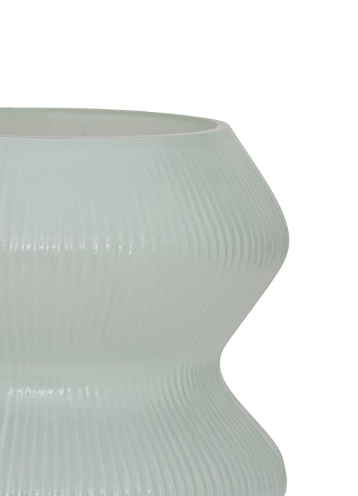Urban Nature Culture Skye XL waxinelichthouder 12,5 cm - achterkant 4 lichtgroen