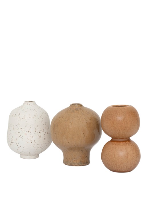 Urban Nature Culture Suzu vaas 9,5 cm set van 3 - detail 8 naturel