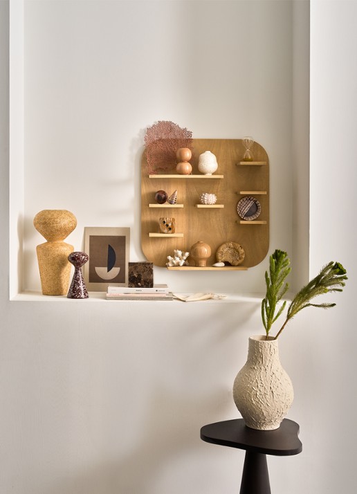 Urban Nature Culture Suzu vaas 9,5 cm set van 3 - voorkant 3 naturel