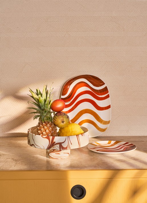 Urban Nature Culture Urban Nature Culture decorative object Moon - voorkant 4 gebroken wit