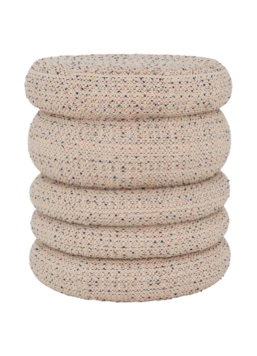 Urban Nature Culture Urban Nature Culture pouf Cinco, multicolor