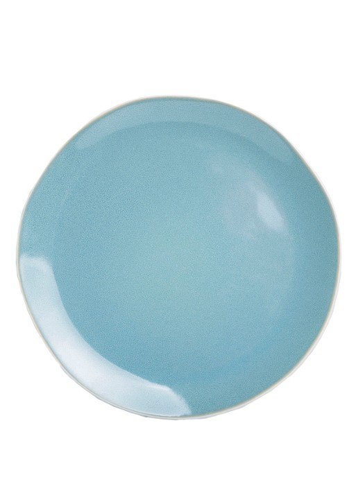 Urban Nature Culture Urban ontbijtbord 23 cm - voorkant turquoise