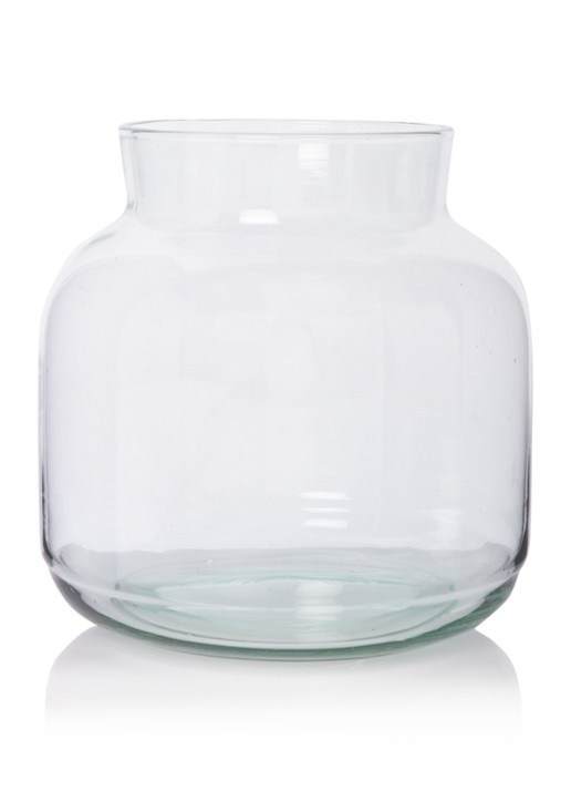 Urban Nature Culture Vaas 23 cm - voorkant transparant