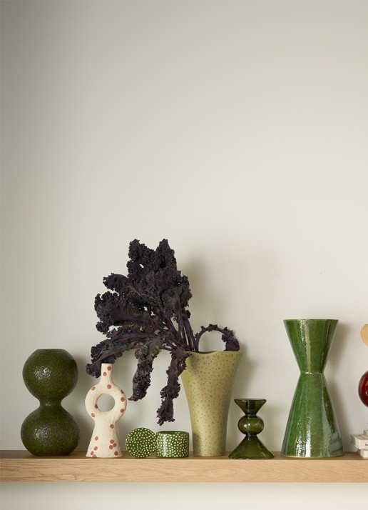 Urban Nature Culture Yuki vaas 38 cm - voorkant 2 bruin
