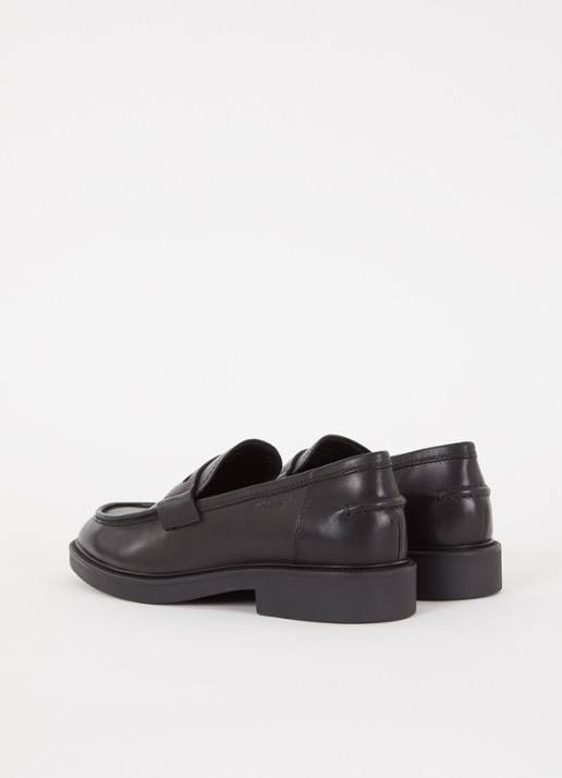 Vagabond Shoemakers Alex M loafer van leer - achterkant zwart