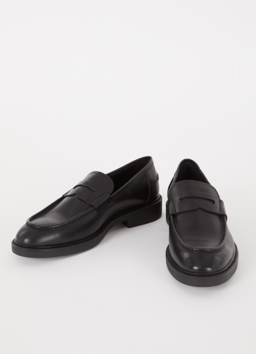 Vagabond Shoemakers Alex M loafer van leer - detail 6 zwart