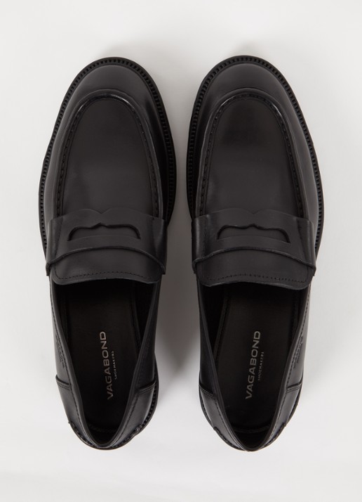 Vagabond Shoemakers Alex M loafer van leer - detail 10 zwart