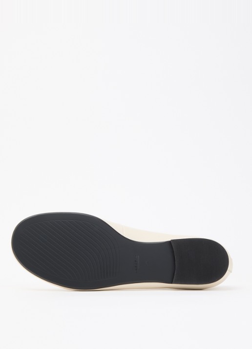 Vagabond Shoemakers Aleya ballerina van schapenleer - detail 5 creme