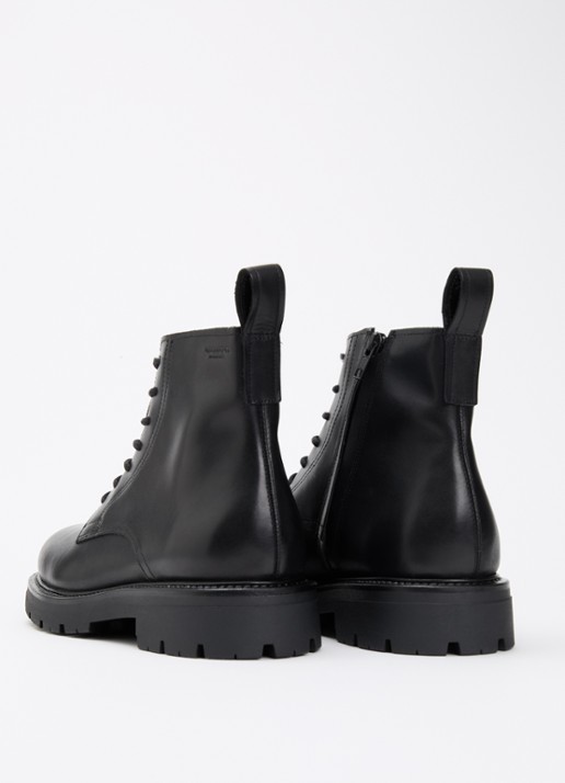 Vagabond Shoemakers Cameron veterboot van leer - achterkant zwart