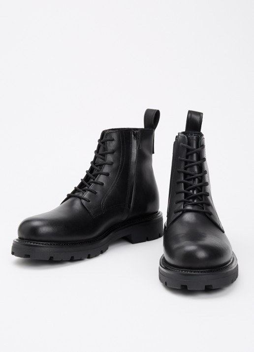 Vagabond Shoemakers Cameron veterboot van leer - detail 4 zwart