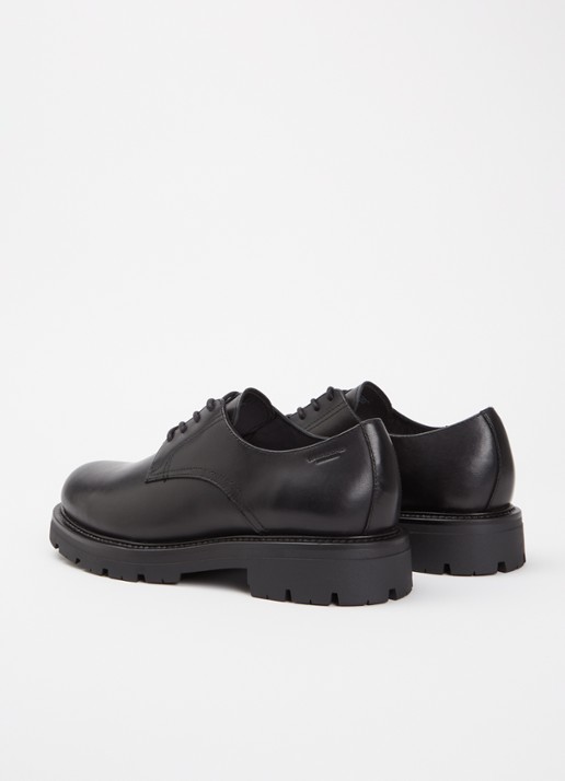 Vagabond Shoemakers Cameron veterschoen van leer - achterkant 6 zwart