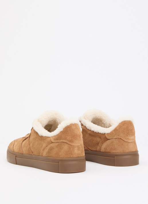 Vagabond Shoemakers Cody sneaker van suède - achterkant 4 camel