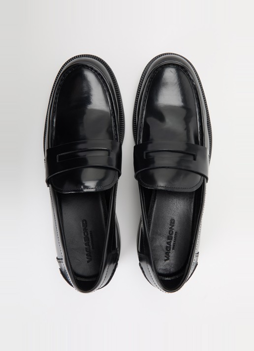 Vagabond Shoemakers Floyd loafer van leer - detail 4 zwart