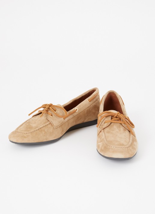 Vagabond Shoemakers Hillary bootschoen van leer  - detail 4 beige