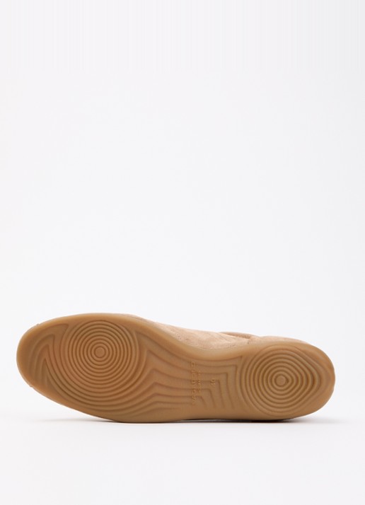Vagabond Shoemakers Hollie sneaker van suède - detail 4 beige