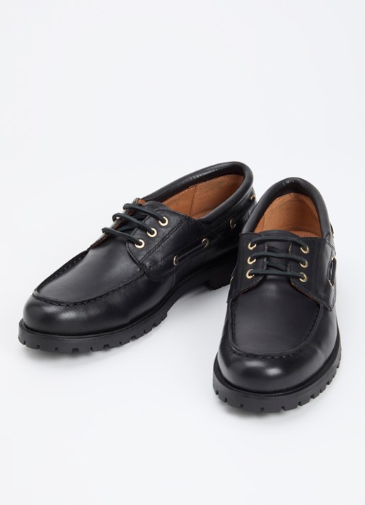 Vagabond Shoemakers Joslyn bootschoen van leer - detail 3 zwart