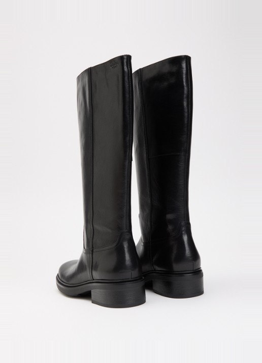 Vagabond Shoemakers Karlie laars van leer - achterkant 3 zwart