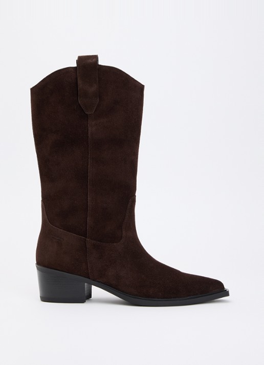 Vagabond Shoemakers Kelsey cowboylaars van suède