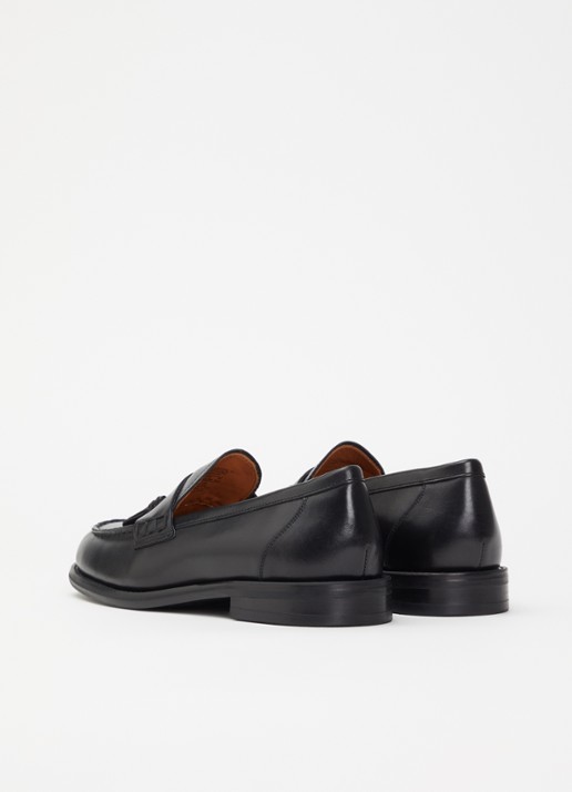 Vagabond Shoemakers Linn loafer van leer  - achterkant zwart