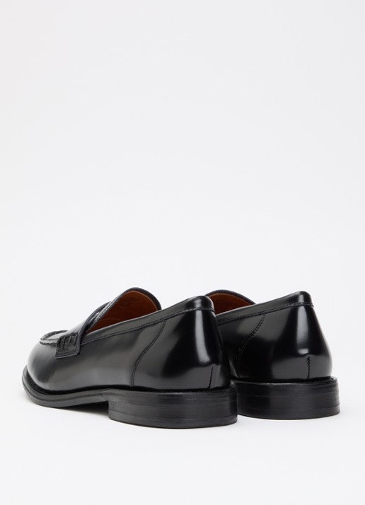 Vagabond Shoemakers Linn loafer van leer - achterkant zwart