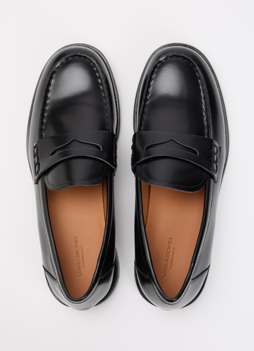 Vagabond Shoemakers Linn loafer van leer - detail 3 zwart