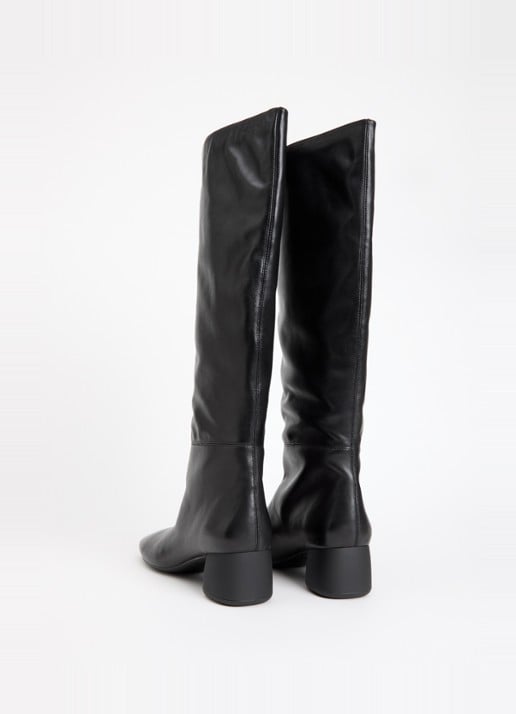 Vagabond Shoemakers Livia overknee laars van leer - achterkant 3 zwart