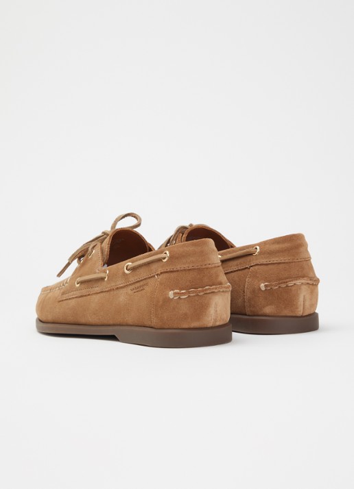 Vagabond Shoemakers Loui bootschoen van suède - achterkant 2 zand