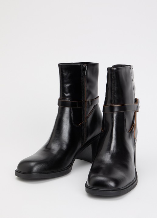 Vagabond Shoemakers Meryl enkellaarsje van leer - detail 2 zwart