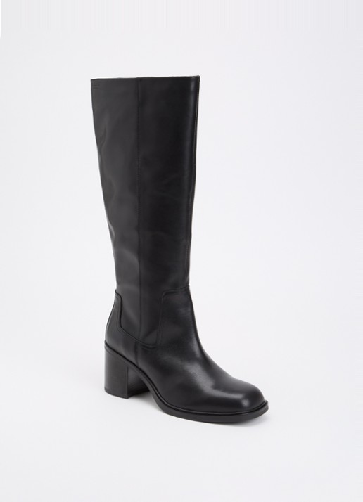 Vagabond Shoemakers Meryl laars van leer - voorkant 3 zwart