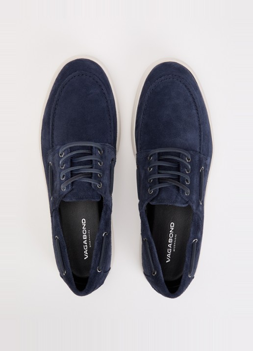 Vagabond Shoemakers Paul 2.0 bootschoen van suède - detail 2 indigo