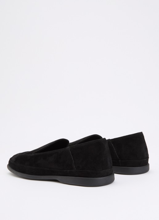Vagabond Shoemakers Sammie loafer van geitensuède - achterkant 3 zwart