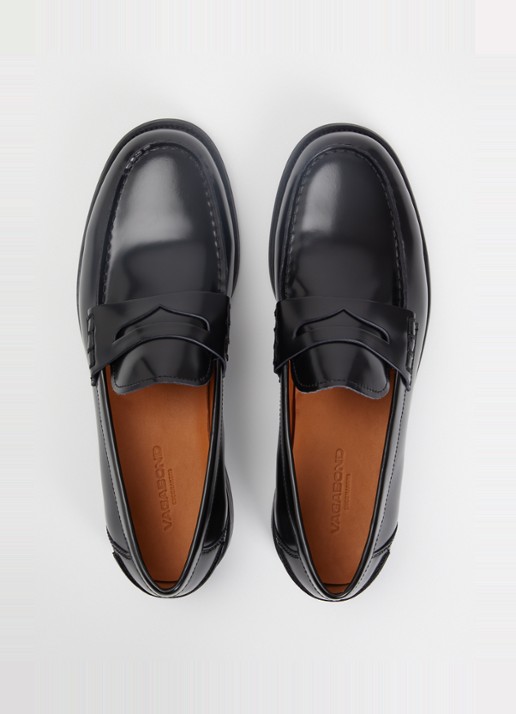 Vagabond Shoemakers Steven loafer van leer - detail 5 zwart