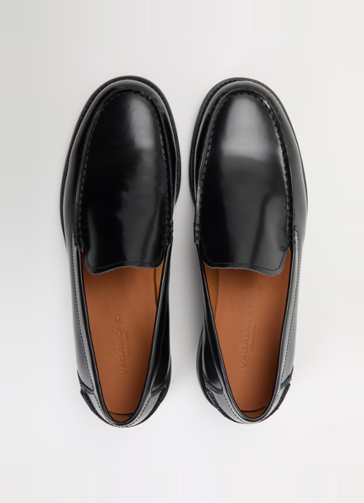 Vagabond Shoemakers Steven loafer van leer - detail 4 zwart