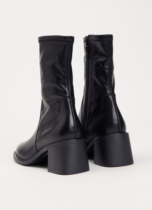 Vagabond Shoemakers Vega enkellaarsje van suède - achterkant 4 zwart