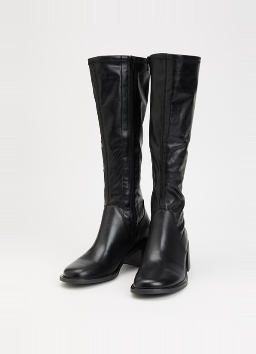 Vagabond Shoemakers Vega laars van leer - detail zwart