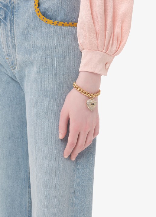 Valentino Garavani Armband met bedel - voorkant 2 goud