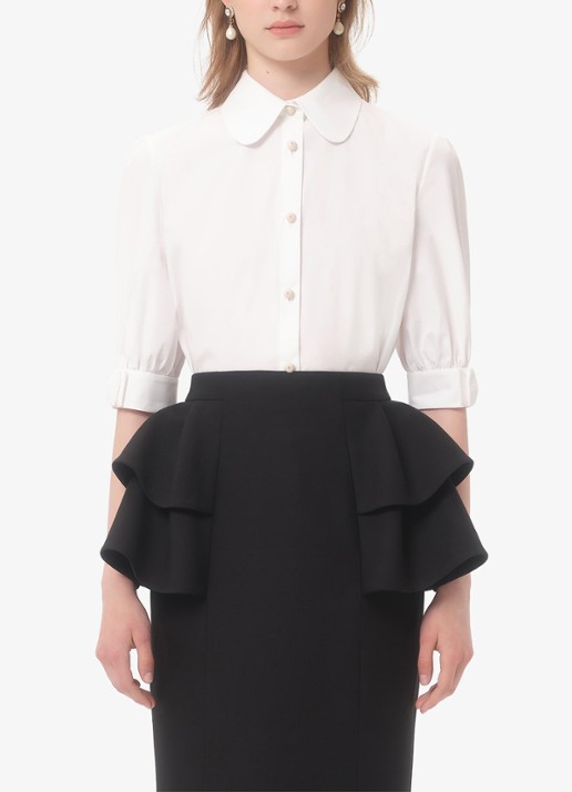 Valentino Garavani Blouse met pofmouw