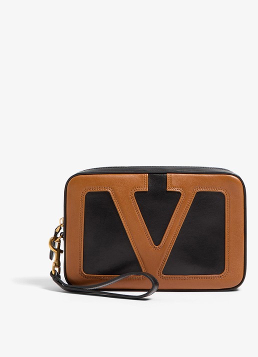 Valentino Garavani Clutch van lamsleer