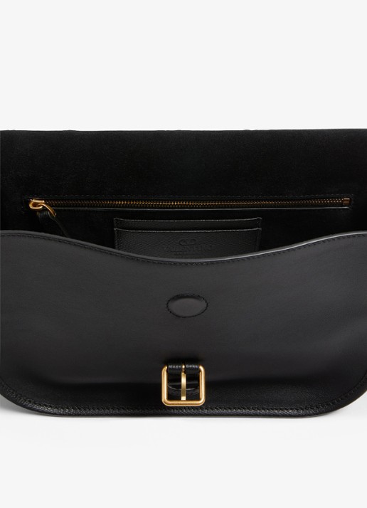 Valentino Garavani Crossbodytas van kalfsleer - detail 5 zwart