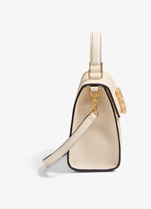 Valentino Garavani Handtas van kalfsleer - detail 4 creme