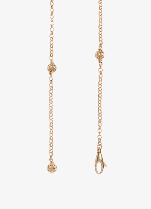Valentino Garavani Ketting met logo - detail 2 goud