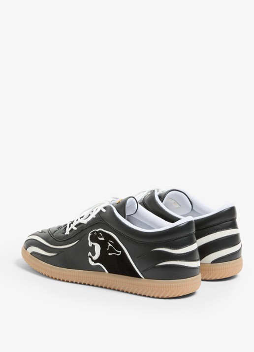 Valentino Garavani Kicky sneaker van geitenleer - achterkant 7 zwart
