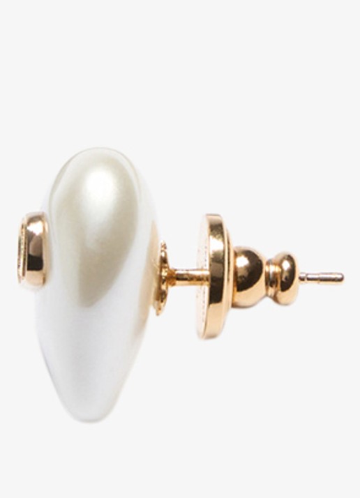 Valentino Garavani Oorstekers met logo - detail 5 creme