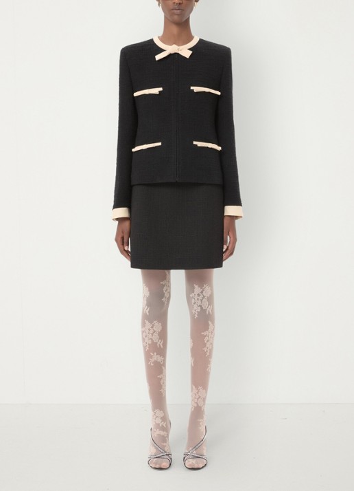 Valentino Garavani Panty van kant met logoband
